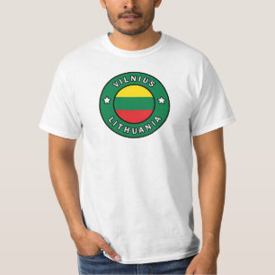 T-shirt Vilnius Lituanie
