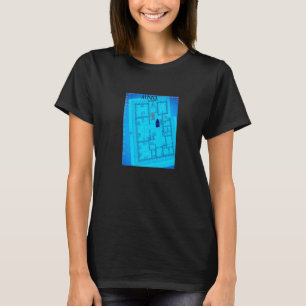 T-shirt Vimana Blueprints Ancien Temple de l'Inde antique