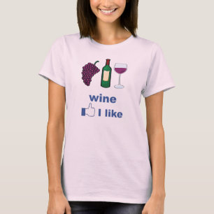 T-shirt Vin