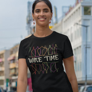 T-shirt Vin