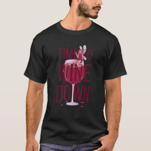 T-shirt Vin Boire Alcool Fairy Citation