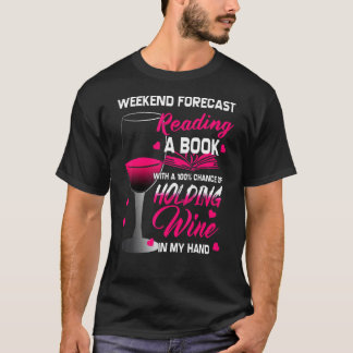 T-shirt Vin Boire Lire Amateurs Bookaholics