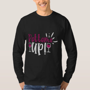 T-shirt Vin Boire Vin Cave En Bas