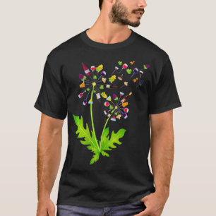 T-shirt Vin Dandelion Femme Boire Vin Rosee Vin Lov