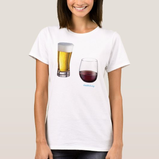 T-shirt Vin de bière (Devant)