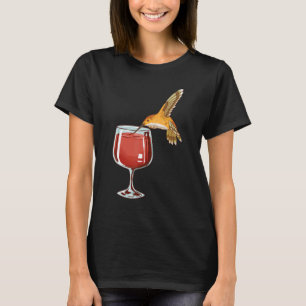 T-shirt Vin de colibri Passion animal Amateurs d'oiseaux B