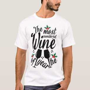 T-shirt Vin de l'année le plus merveilleux