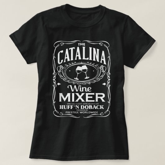 T-shirt Vin de mélange Catalina (Design devant)