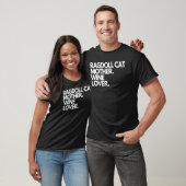 T-shirt Vin de mère de chat Ragdoll (Unisexe)