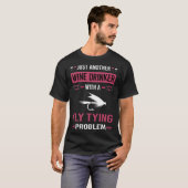 T-shirt Vin Drinker Fly Tying (Devant entier)