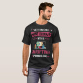 T-shirt Vin Drinker Thrifting Thrift Thrift (Devant entier)