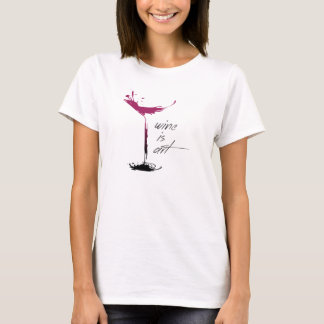 T-shirt Vin est Art Apparel