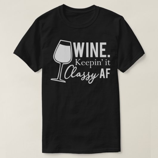 T-shirt Vin féminin (Design devant)