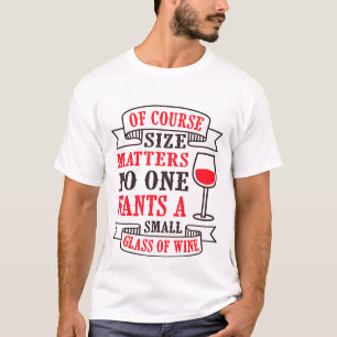T-shirt Vin Funky Moderne Dit