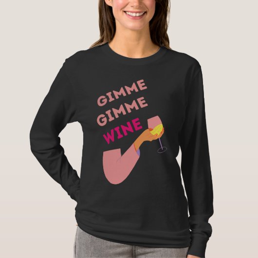 T-shirt Vin Gimme (Devant)