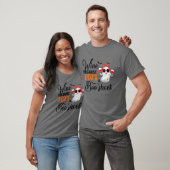 T-shirt Vin Parce Que 2021 Est Boo Sheet Funny Ghost Drink (Unisexe)
