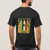 T-shirt Vin pétillant Prosecco italien (Dos)