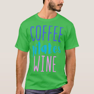 T-shirt Vin pilate de café