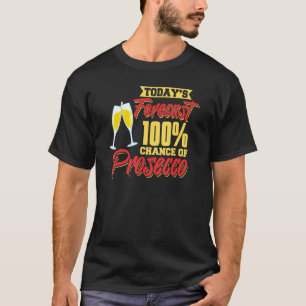 T-shirt Vin Prosecco Champagne Cocktails Rose Bouteille It