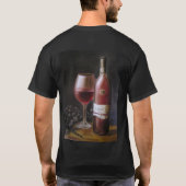 T-shirt Vin rouge (Dos)