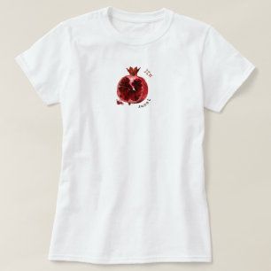 T-shirt Vin rouge grenade esthétique frais été
