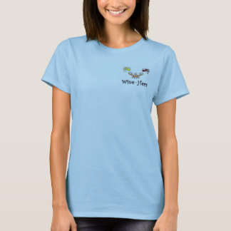 T-shirt vin sien bord de la mer