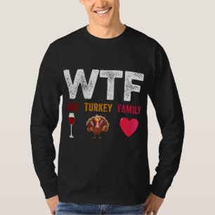T-shirt Vin Turquie Famille Drôle Vilain Doux Noël