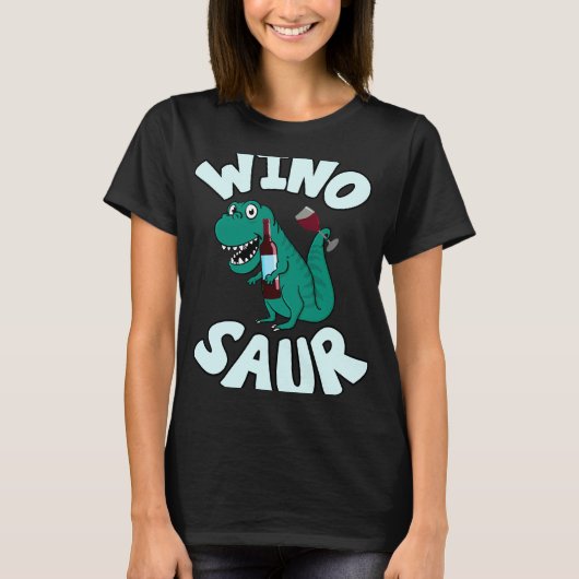 T-shirt Vin Wino Saur Fabriqué (Devant)