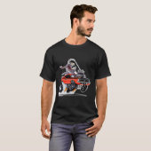 T-shirt Vince Crains High Octane Art, 1970 AAR 'cuda (Devant entier)