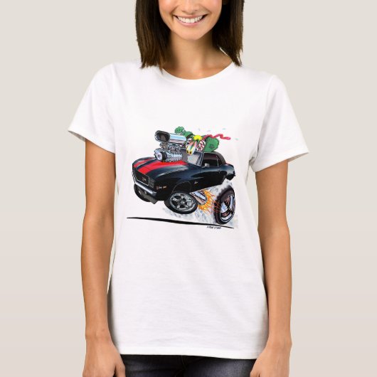 T-shirt Vince Crains High Octane Art, Noir 1969 Camaro (Devant)