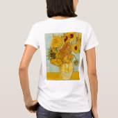 T-shirt Vincent Van Gogh 12 Tournesols Impressionniste (Dos)