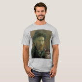 T-shirt Vincent Van Gogh and his Cat (Devant entier)