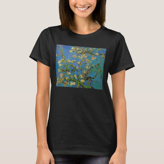 T-shirt Vincent van Gogh - Arbre aux amandes en fleurs (Devant)