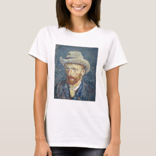 T-shirt Vincent van Gogh   Autoportrait avec Casquette à 