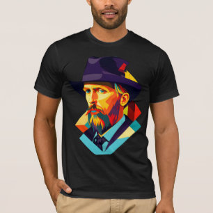 T-shirt Vincent van Gogh avec Casquette paille