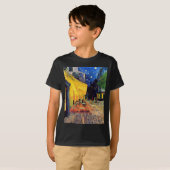 T-shirt Vincent Van Gogh - Café Terrasse En Nuit Art (Devant entier)