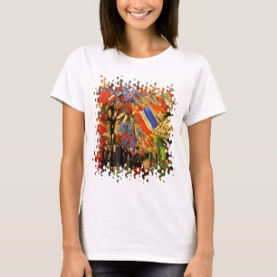 T-shirt Vincent Van Gogh - Célébration du 14 Juillet