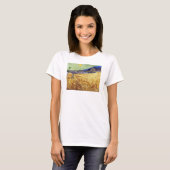 T-shirt Vincent Van Gogh - Champ de blé avec moissonneur e (Devant entier)