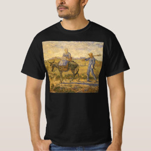 T-shirt Vincent van Gogh - Couple de paysans allant au tra