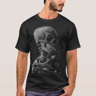 T-shirt Vincent Van Gogh Crâne d'un squeletteVintage Hallo