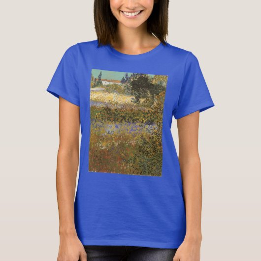 T-shirt Vincent van Gogh - Flower Garden (Devant)