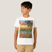T-shirt Vincent Van Gogh Flower Garden (Devant entier)