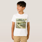T-shirt Vincent Van Gogh Garden (Devant entier)