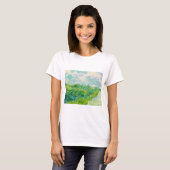 T-shirt Vincent van Gogh - Green Wheat Field, Auvers (Devant entier)