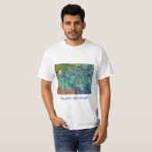 T-shirt Vincent Van Gogh - Iris (Devant entier)