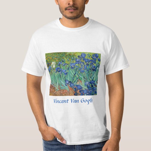 T-shirt Vincent Van Gogh - Iris (Devant)