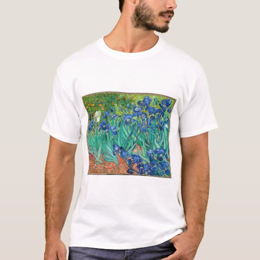 T-shirt VINCENT VAN GOGH - iris 1889 (Devant)