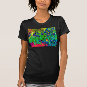 T-shirt Vincent Van Gogh - Iris - Amoureux des Fleurs Pop