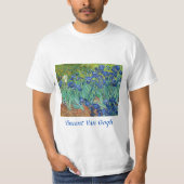 T-shirt Vincent Van Gogh - Irises (Devant)
