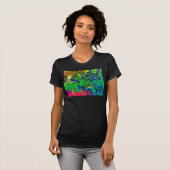 T-shirt Vincent Van Gogh - Irises - Art pop de fleurs (Devant entier)